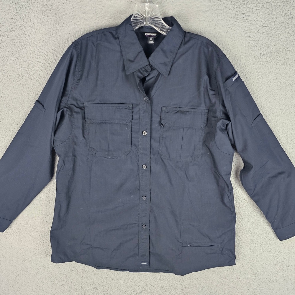 Blackhawk Shirt Mens XL Lt Wt Tactical Long Sleeve Ripstop 92TS01